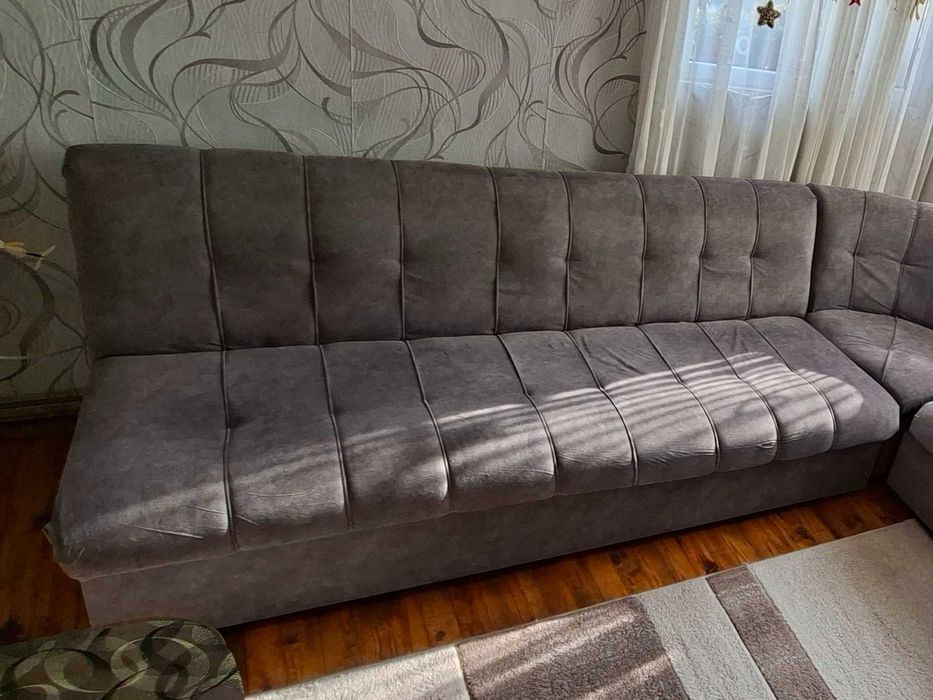 Ъглов разтегателен диван