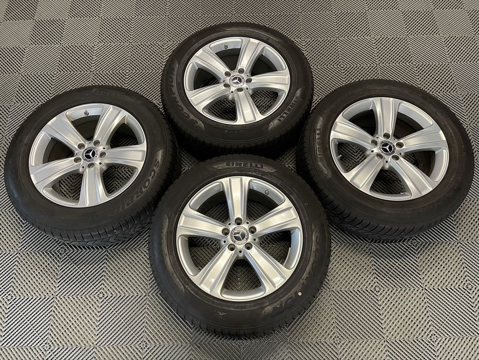 Jante Roți 18 Mercedes GLC GLK Audi Q5 Anvelope 235 60 R18 iarna