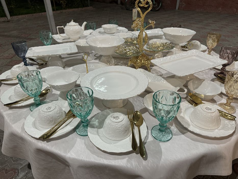 Аренда сервиза на 30 человек