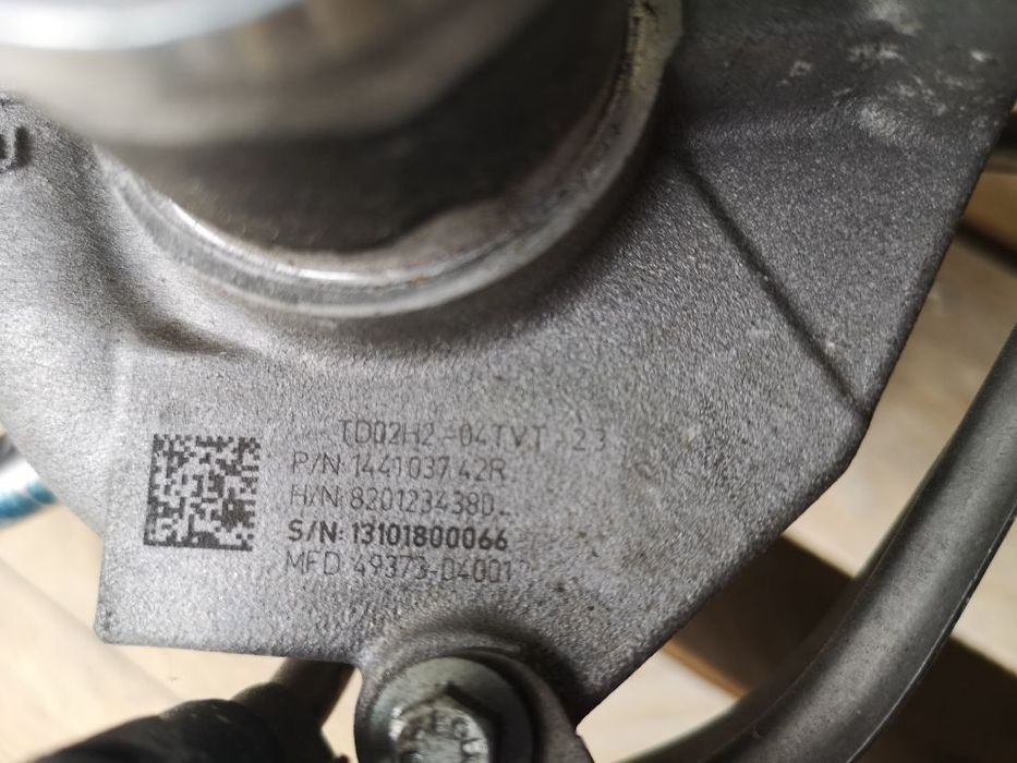 turbina dacia logan sandero 0.9 tce 8201234380 4937304001