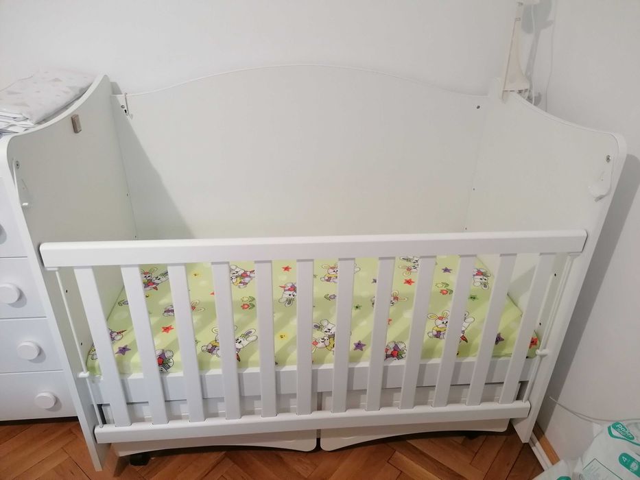 Бебешка кошара 120х60см + подарък матрак