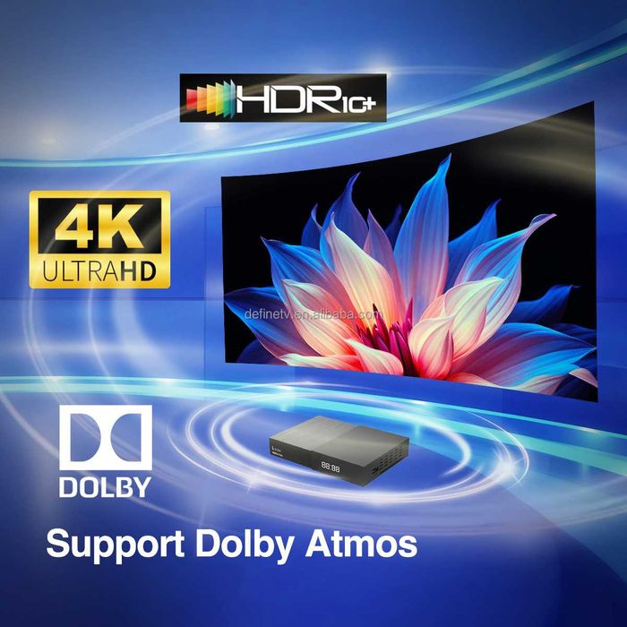 Спутниковая приставка+iptv 2025 Define L36 4K ULTRA+бесплатные каналы