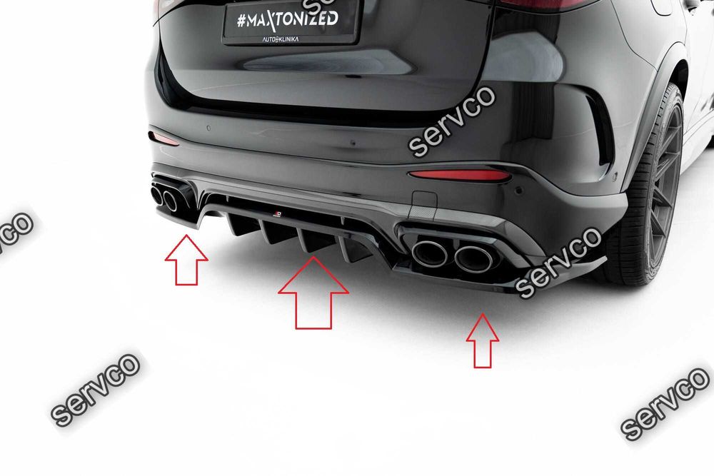 Prelungire bara spate Mercedes GLC X254 43 AMG 2022- v2 Maxton Design