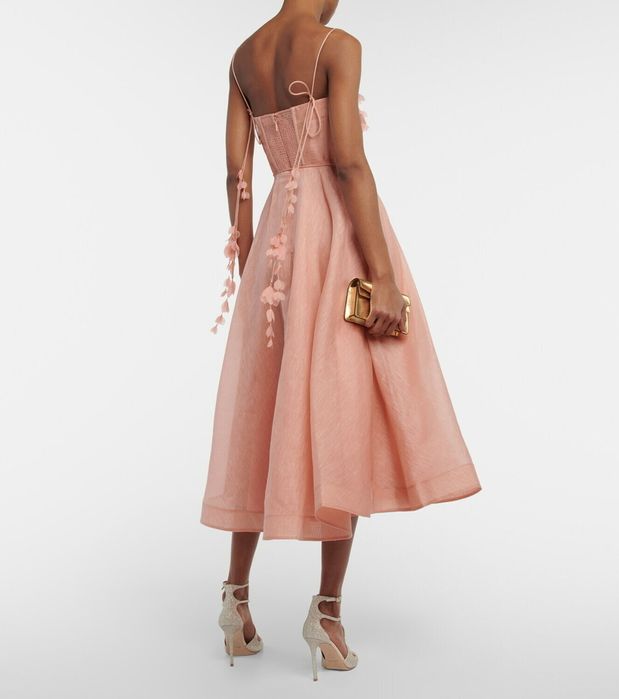 Ленена рокля с памучна подплата L-XL