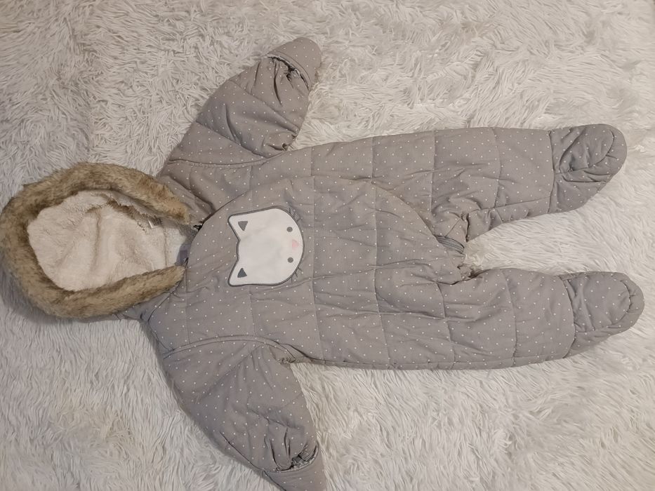 Зимен космонавт / ромпър / яке 6-12 м