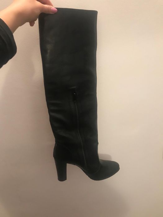 Cizme lungi dama piele