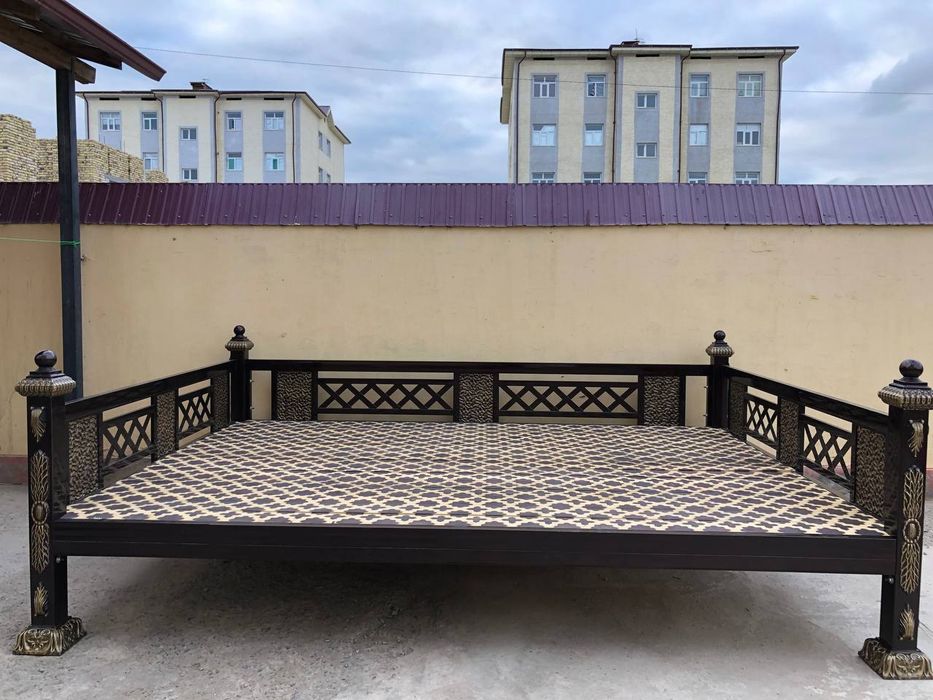 Темир крават тапчан заказ оламиз
