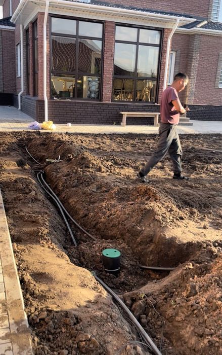 Установка автополива Hunter