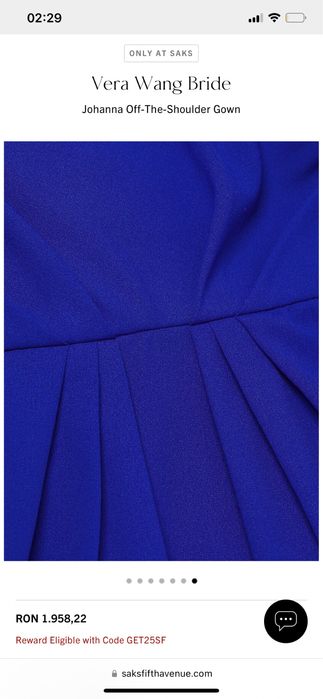 Rochie Vera Wang Bride noua cu eticheta