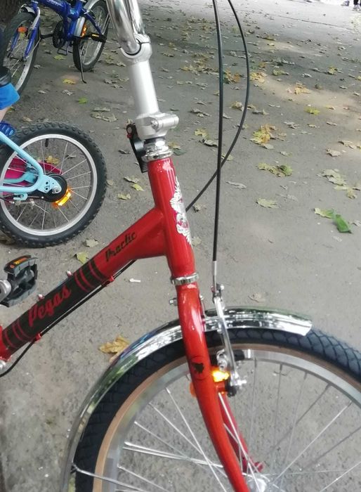 Bicicleta pliabila Pegas Practic Retro
