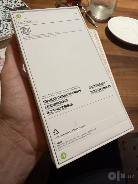 iPhone 18 Pro Max на 2 ТБ