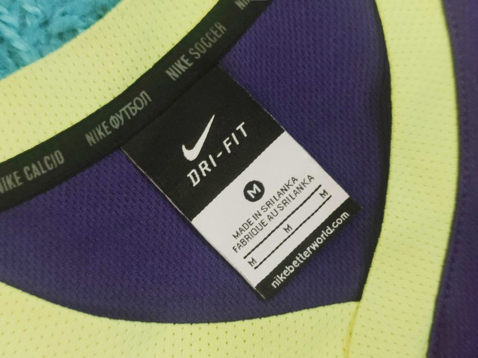 Tricou Nike Dri Fit Purple/Yellow