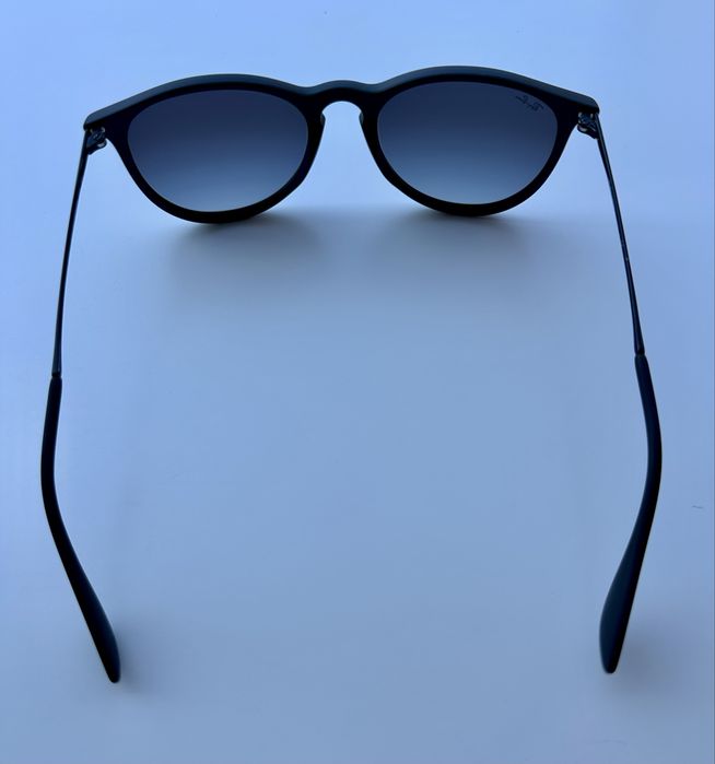 Ray Ban RB4171 Erika Matte Rubber Black/Grey Gradient/Made in Italy