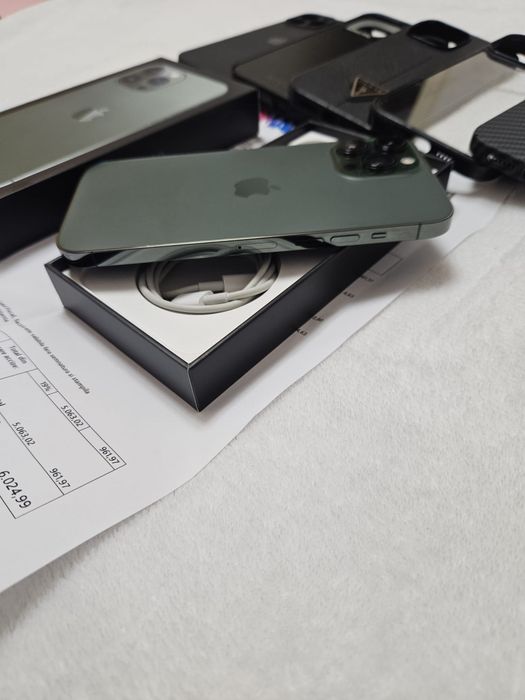 iPhone 13 Pro, Alpine Green, Full box