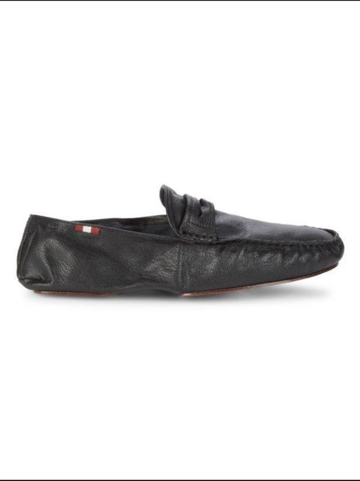 BALLY кожанные мокасины(оригинал)