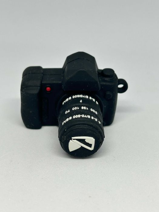 Stick USB aparat foto, Plastic, 8 GB, Negru