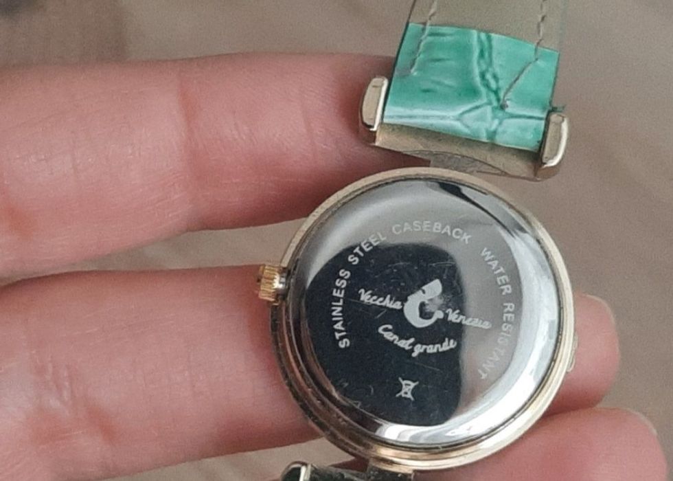 Ceas Damă Vecchia Venezia - Cadran Sticlă Murano Millefiori, Autentic