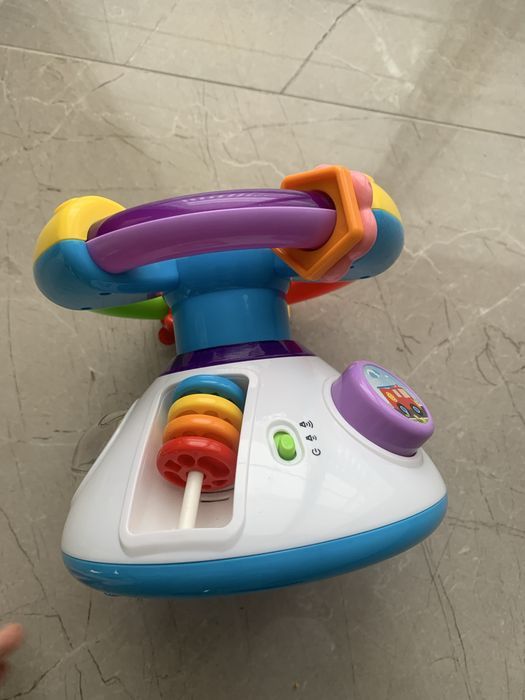 Jucarie interactiva volan cu proiector