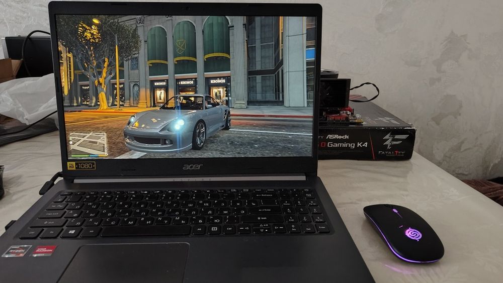 Ноутбук Acer Ryzen 5 5500u/512 SSD NVME/8GB DDR4