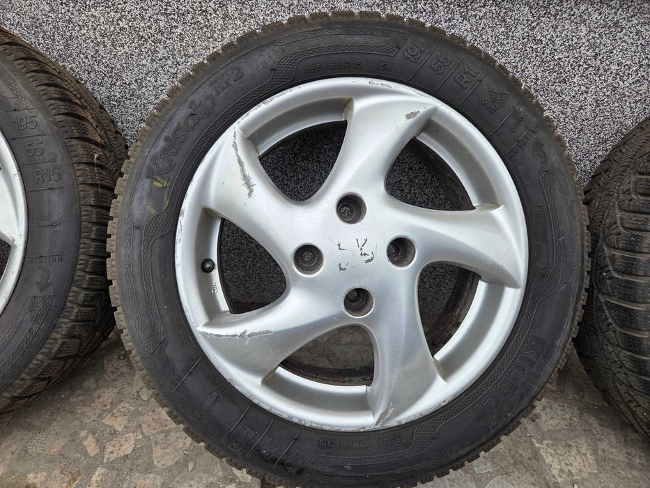 15 4x108 Peugeot 206 джанти + гуми
