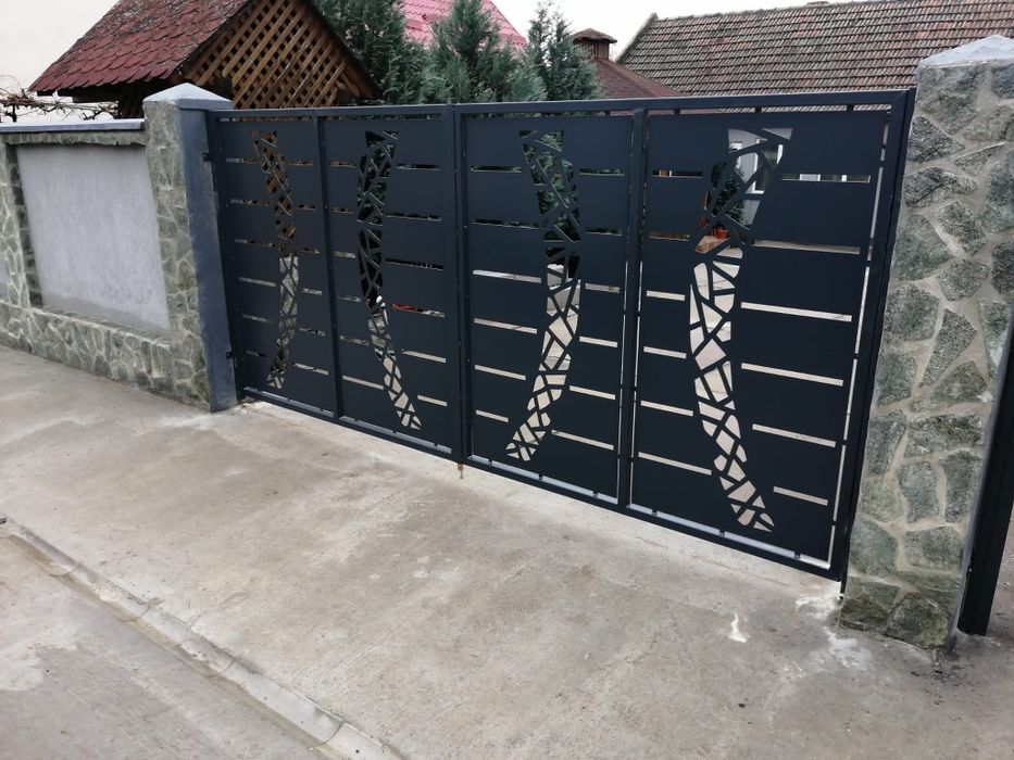 Garduri porti balustrade confectii metalice vopsitorie electrostatica