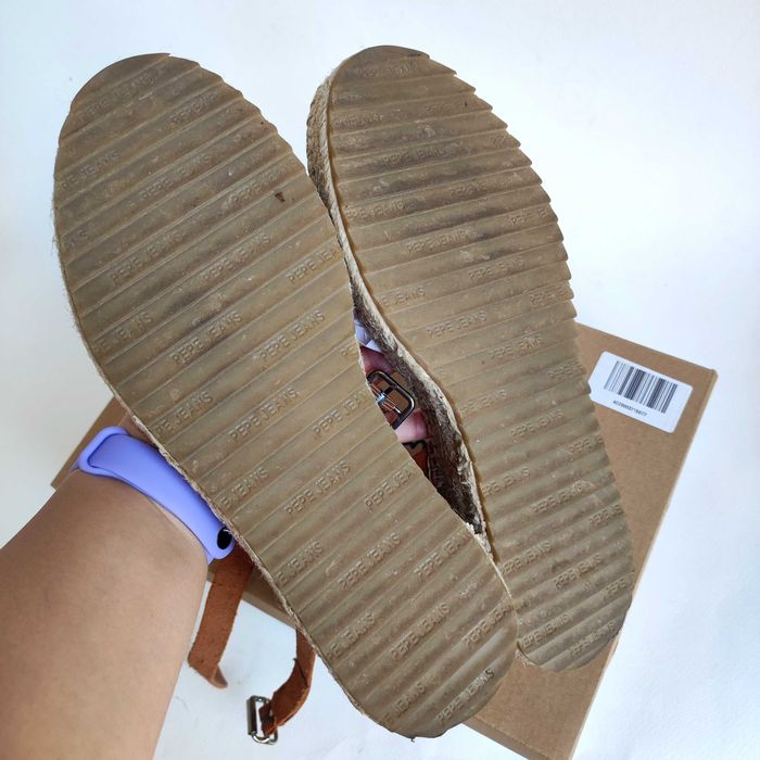 Сандали еспадрили Pepe Jeans модел Kate Emboed размер 37