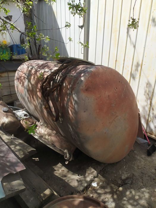 Бочка алюминиевая под воду