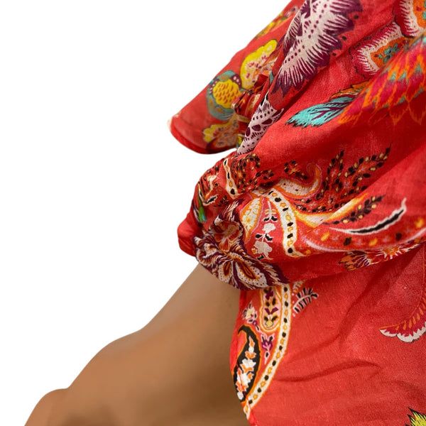 ETRO дамски копринен топ | L