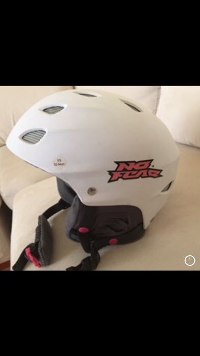 Детска каска за ски No Fear Намалена