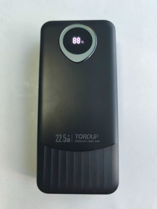 Baterie externa - power bank 20000 mAh cu cabluri si incarcare rapida