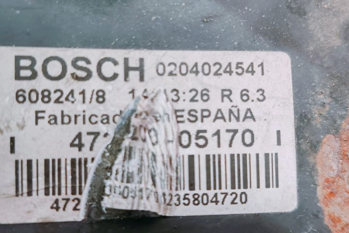 Tulumba Frana  0204024541 Toyota Avensis a 2-a generatie T25 (facelif