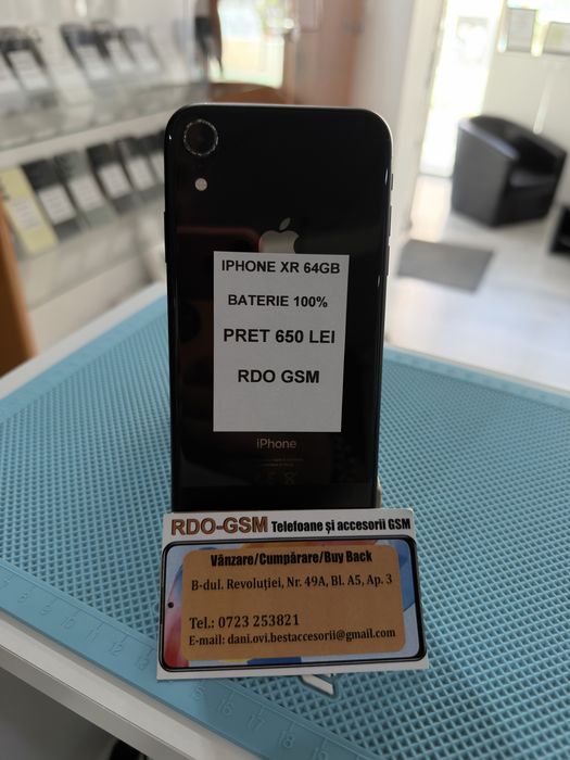 Iphone Xr 64Gb Neverlock/Garantie/Black