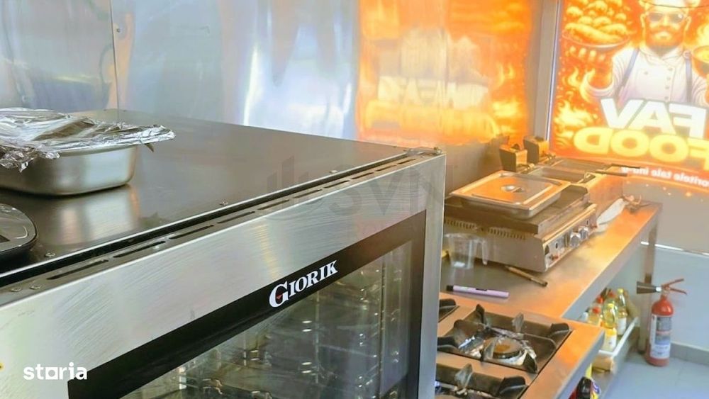 Spatiu comercial stradal - complet echipat