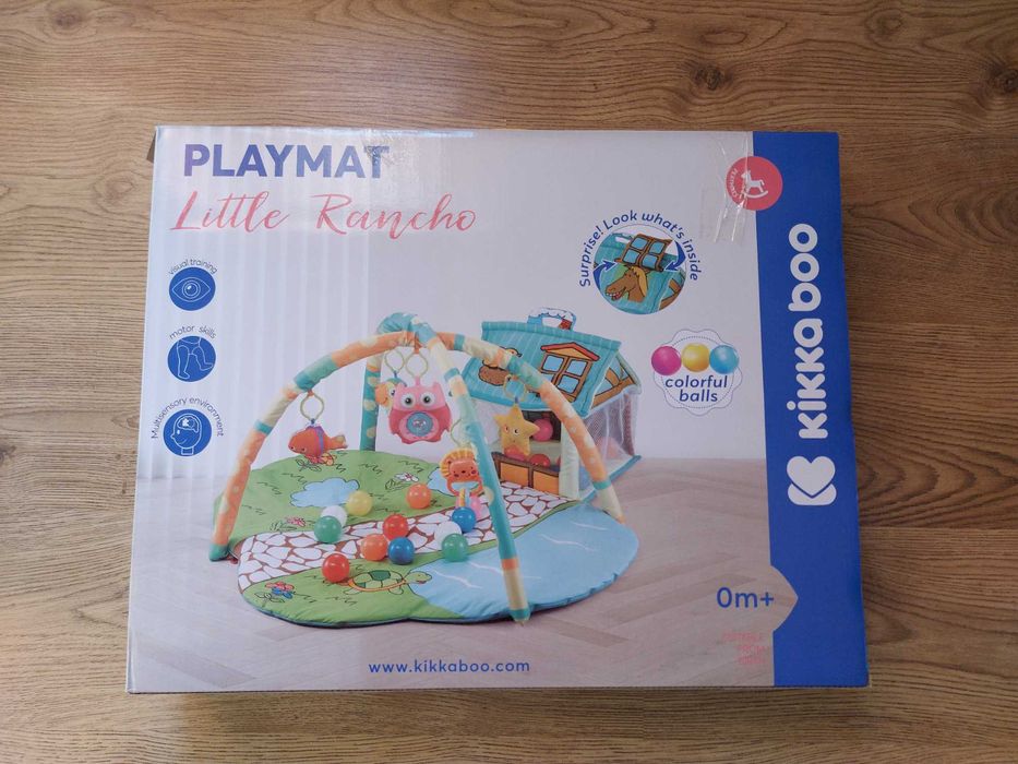Бебешка активна гимнастика Kikkaboo Playmat -  Little Rancho