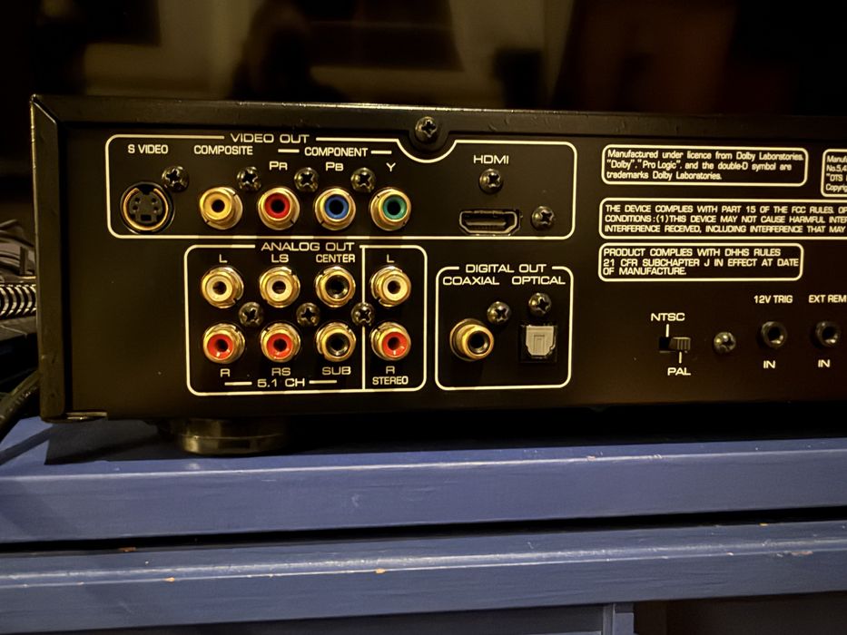 Rotel RDV-1092 DVD CD player много висок клас