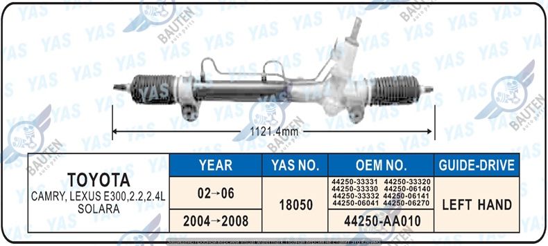 Рулевая рейка на камри 10/20/25/30/35/40/50/55
