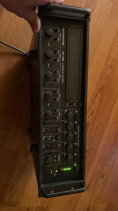 Monacor PA 1240  amplificator audio  Defecta