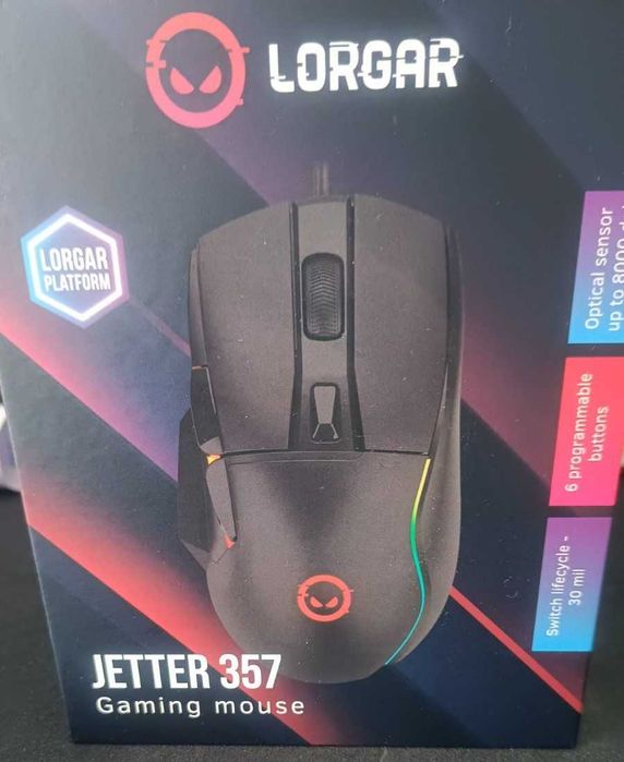 Lorgar Jetter 357 Геймърска мишка