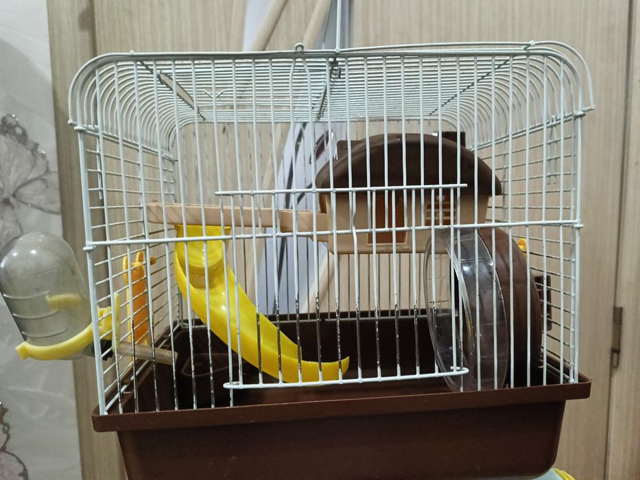 2 Клетки для хомяков (отдельно)