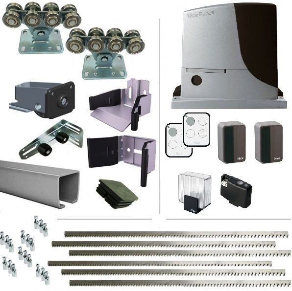 Комплект для раздвижной ворота. Комплект для откатние ворота