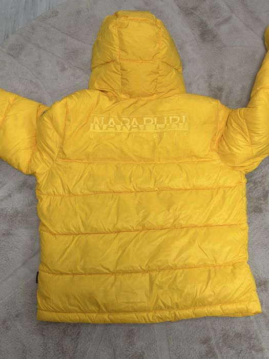 Geaca Napapijri Marimea L Hornelen Noua Galben Ski Termo Tec Nou