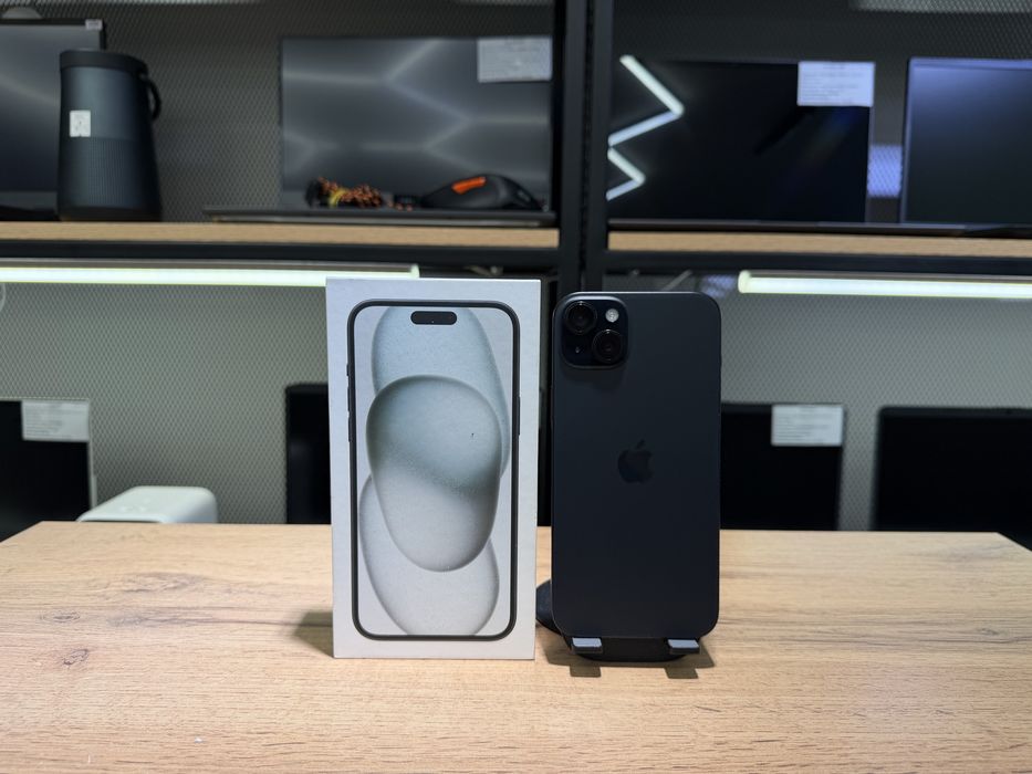 iPhone 15 Plus, 128 GB, Black, АКБ81%, 2331/А10