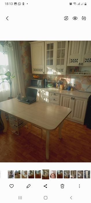 Кухонный стол 160 см + 40 см