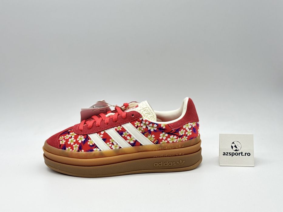 Adidas Gazelle Bold J x Liberty London Noi Originali (35 1/2)