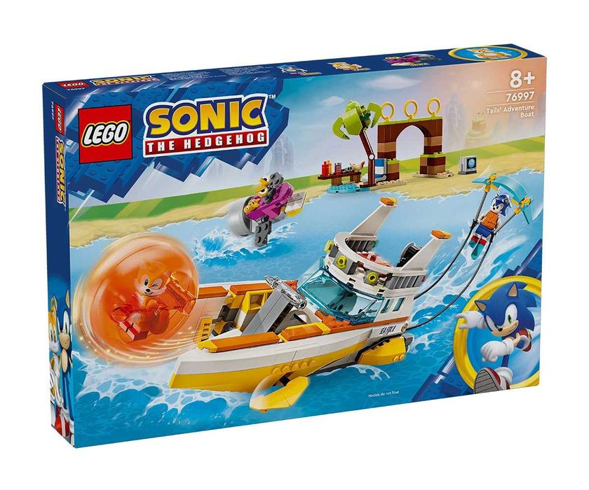 LEGO Sonic the Hedgehog 76997 - Tail's Adventure boat