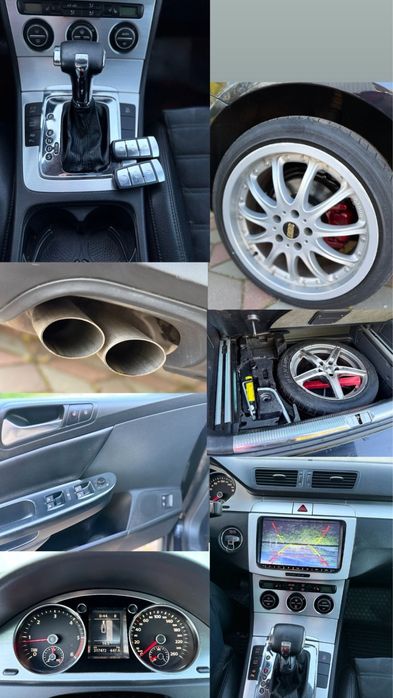 Vw passat b6 an 2009 euro 5 full DSG trapa, parck assist, interior sport cc jante r18 BBS bixenon navi mare10’ android
