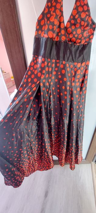 Rochie mărimea M rosu+negru