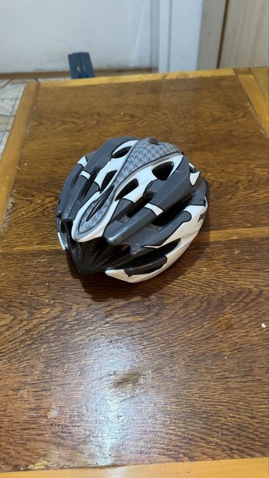 Casca ciclicm Pegas Retezat, marime 55-58cm, Gri/Negru