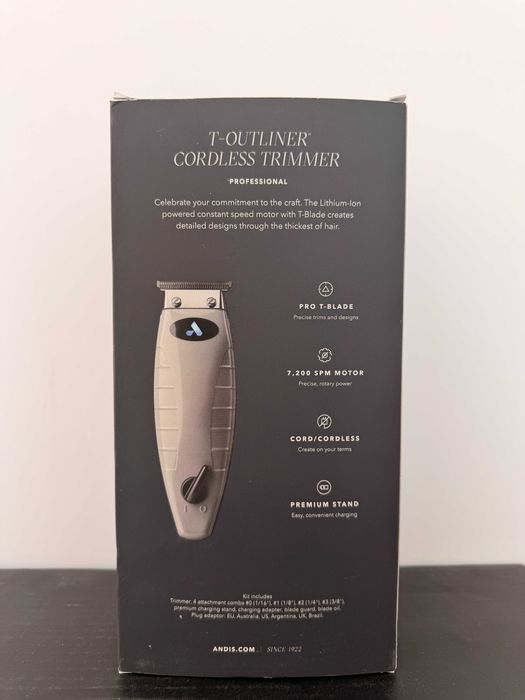 Andis T-Outliner Cordless Trimmer Professional
