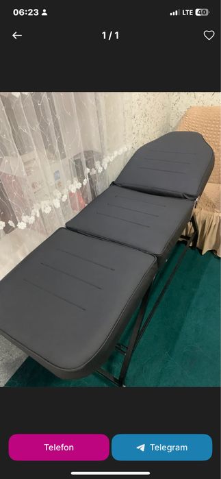 kosmetologiya kushetkasi